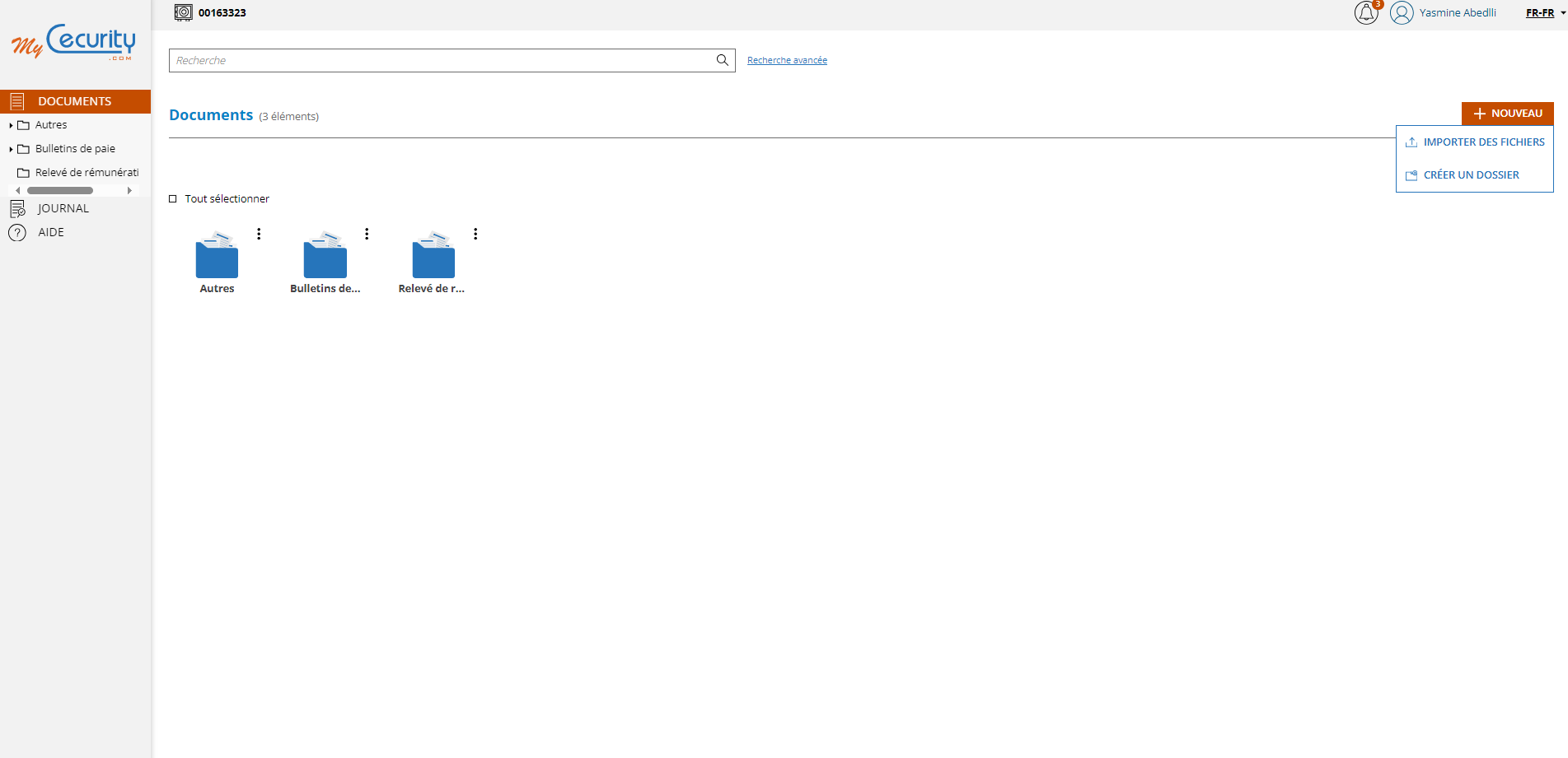 importer des fichiers